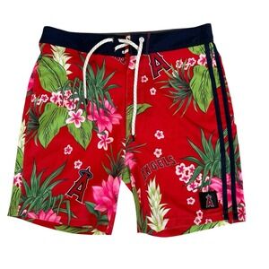 Hurley Phantom 28 Red Floral Angels Men's‎ Board Shorts